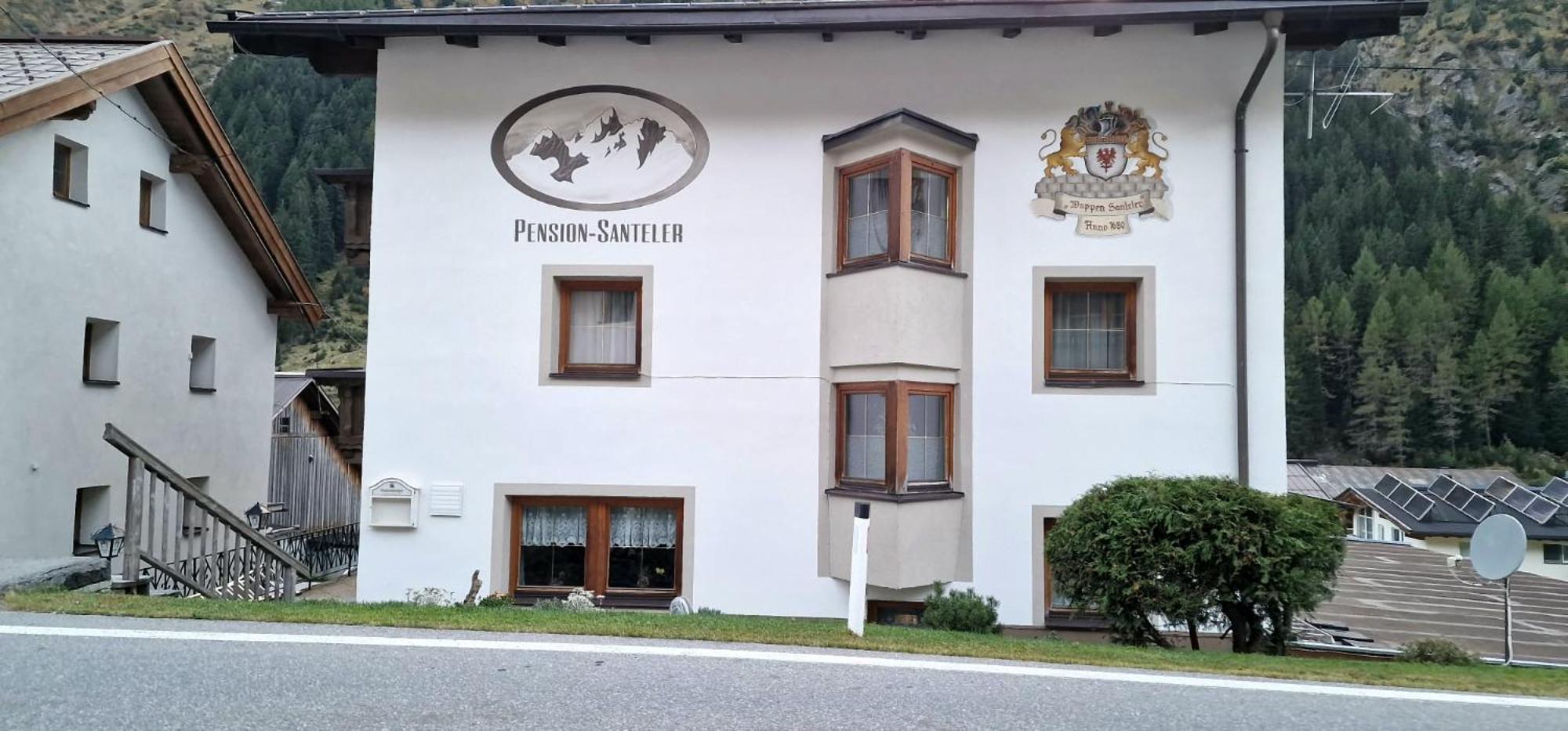 Gasthof Pension Santeler Sankt Leonhard im Pitztal Dış mekan fotoğraf