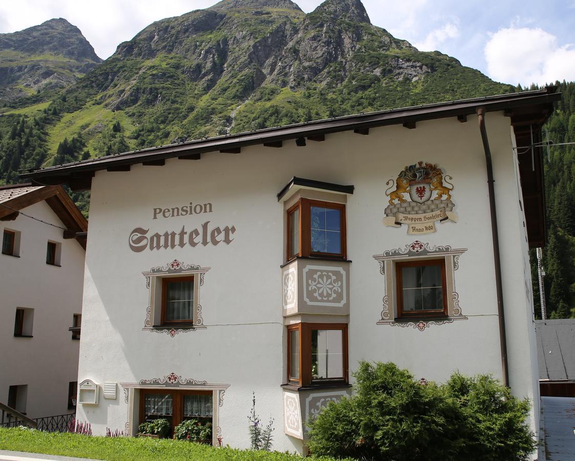 Gasthof Pension Santeler Sankt Leonhard im Pitztal Dış mekan fotoğraf